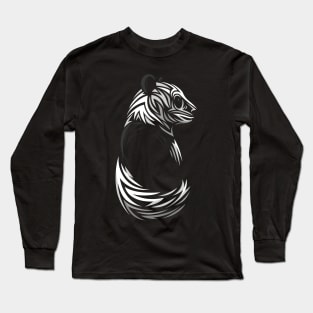 Tribal Panda Long Sleeve T-Shirt